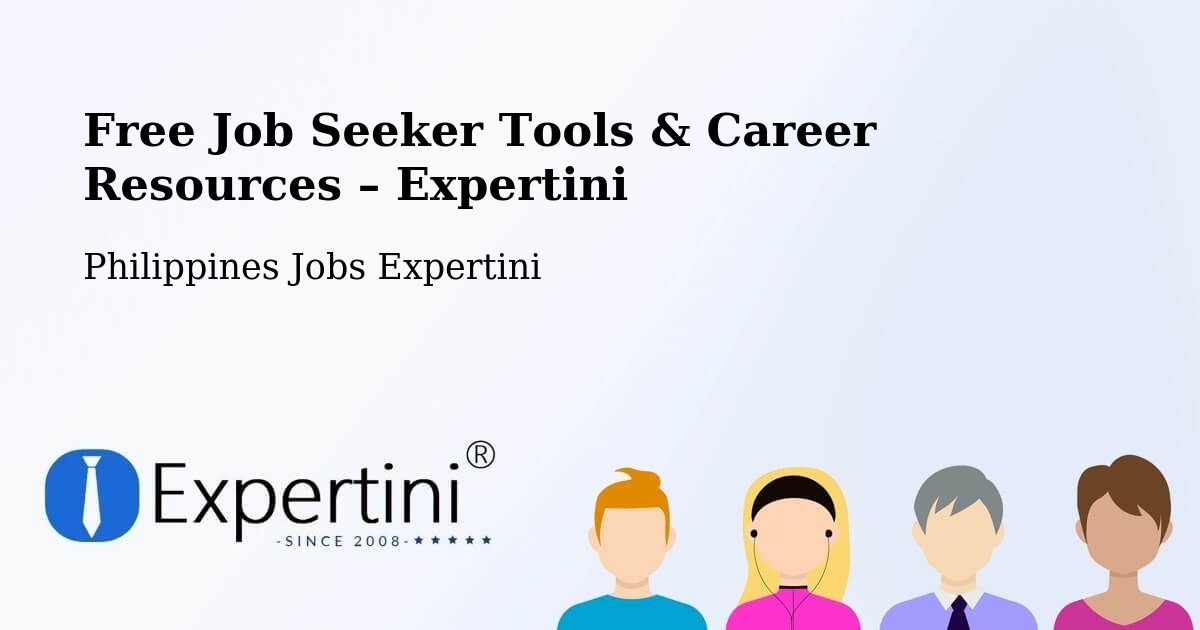 Free Job Seeker Tools & Career Resources – Bacolod - Bacolod, Philippines Jobs Expertini