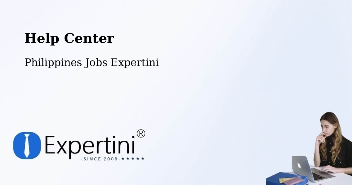 Help Center – Bacolod - Philippines Jobs Expertini